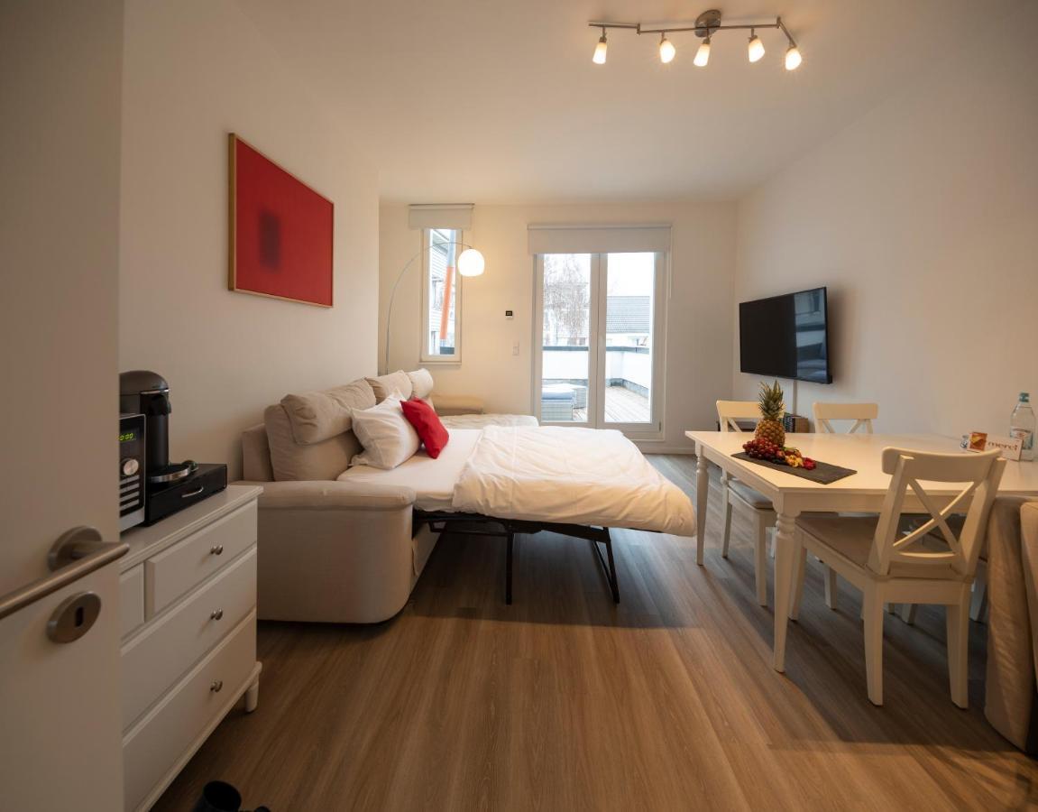 Jaybnb - Apartment Direkt Am Hafen Mit Terrasse Und Uhd Tv Dortmund Exterior photo